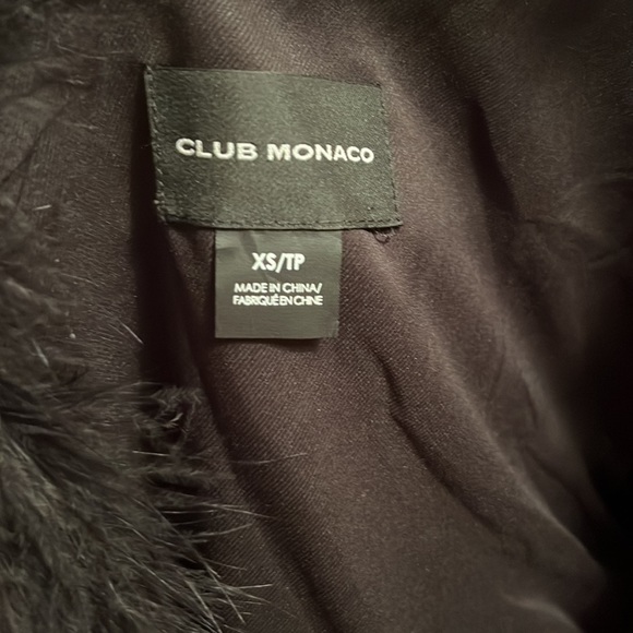 Club Monaco Violet feather vest size XS - Picture 3 of 5